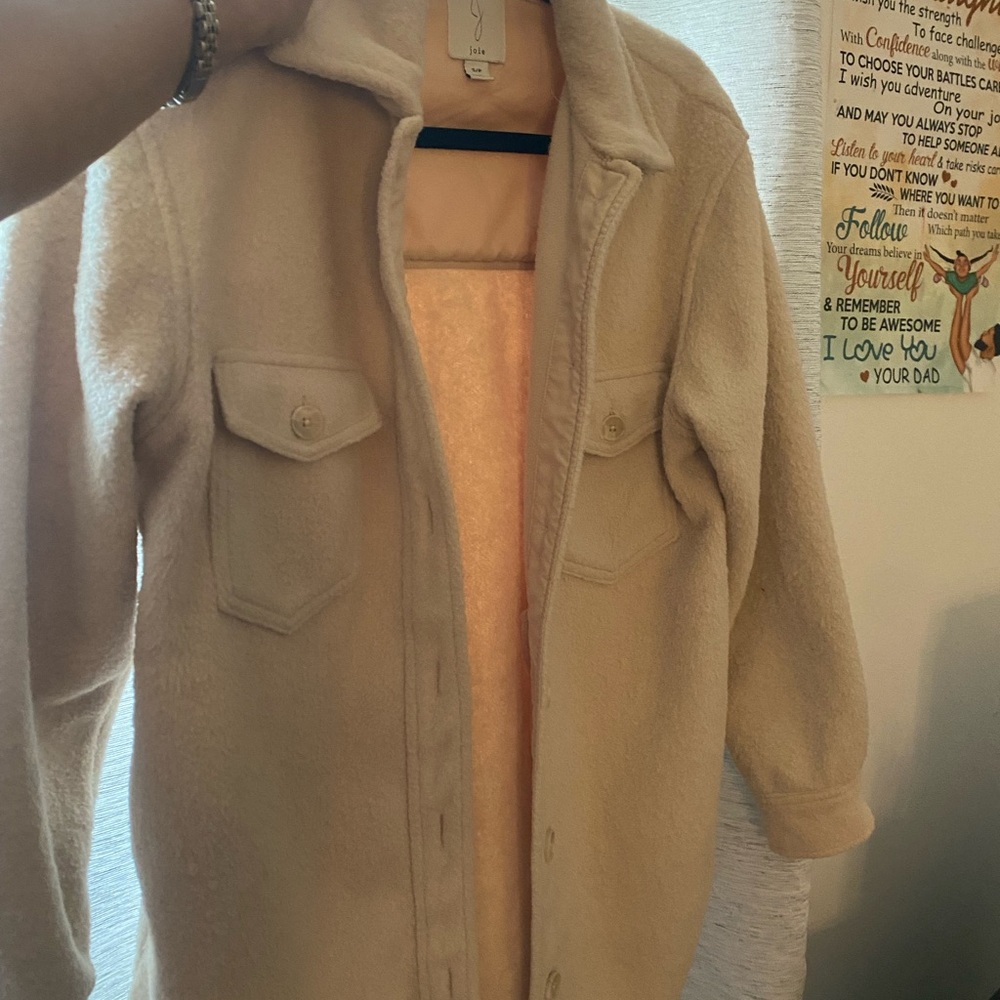 Joie Tan Teddy Jacket